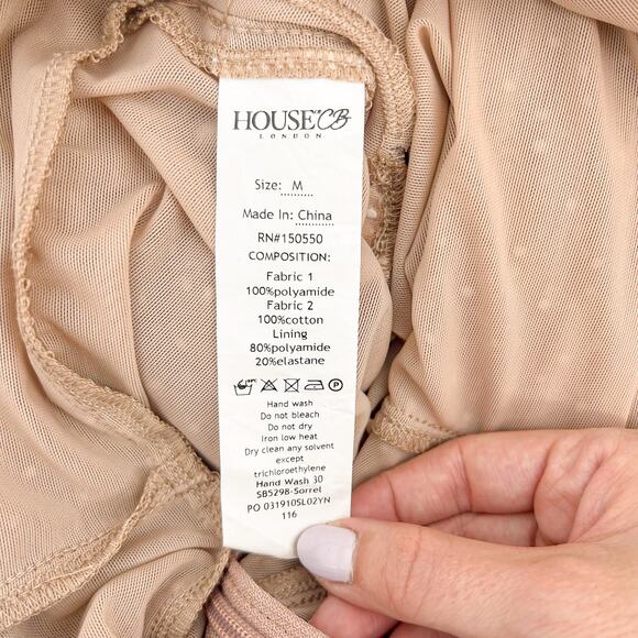 House of CB Pink Sorrell Tulle Mini Dress M - Picture 12 of 12